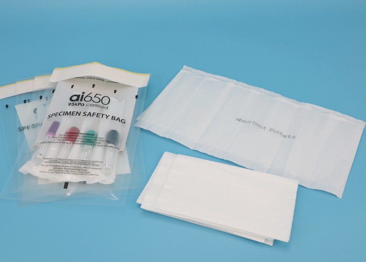 AI650 9.75" X 11.75" 95kPa Bags For Dangerous Goods Transportation