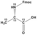 Fmoc-Ala-OH (13C3,15N)