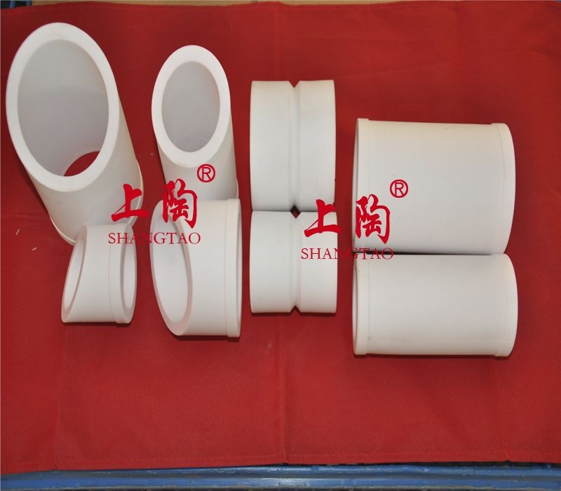 95% alumina ceramic sleeve (through pipe)