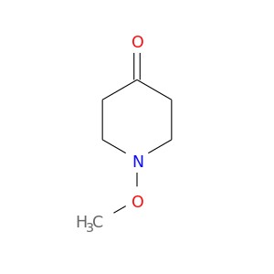 4-Piperidinone, 1-methoxy- 분자구조식