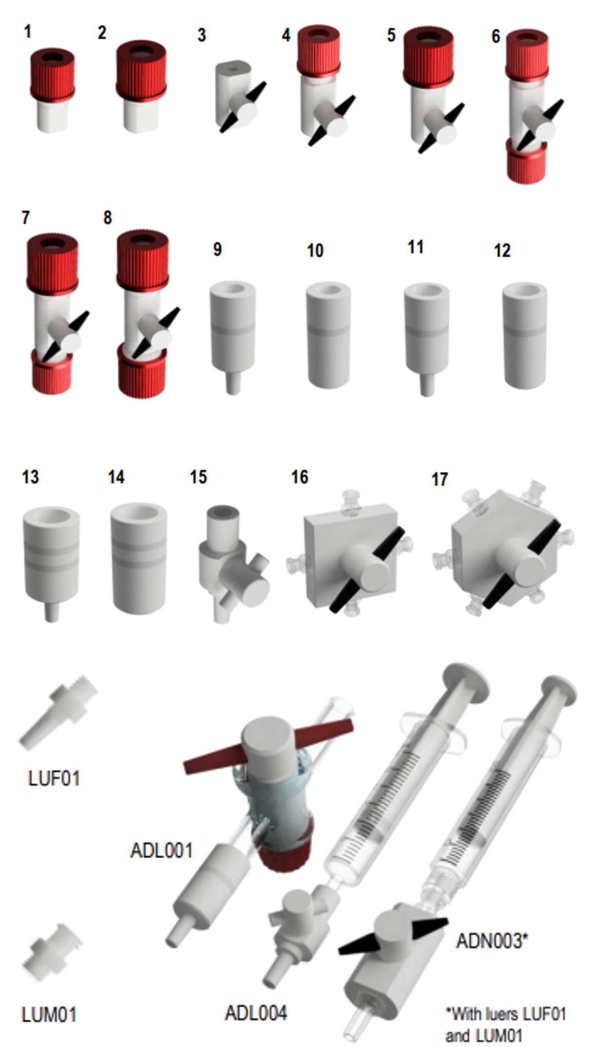 [Kamush] Various adapters