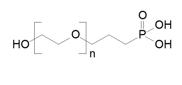 Poly(ethylene glycol), α-hydroxy, ω-phosphonic acid