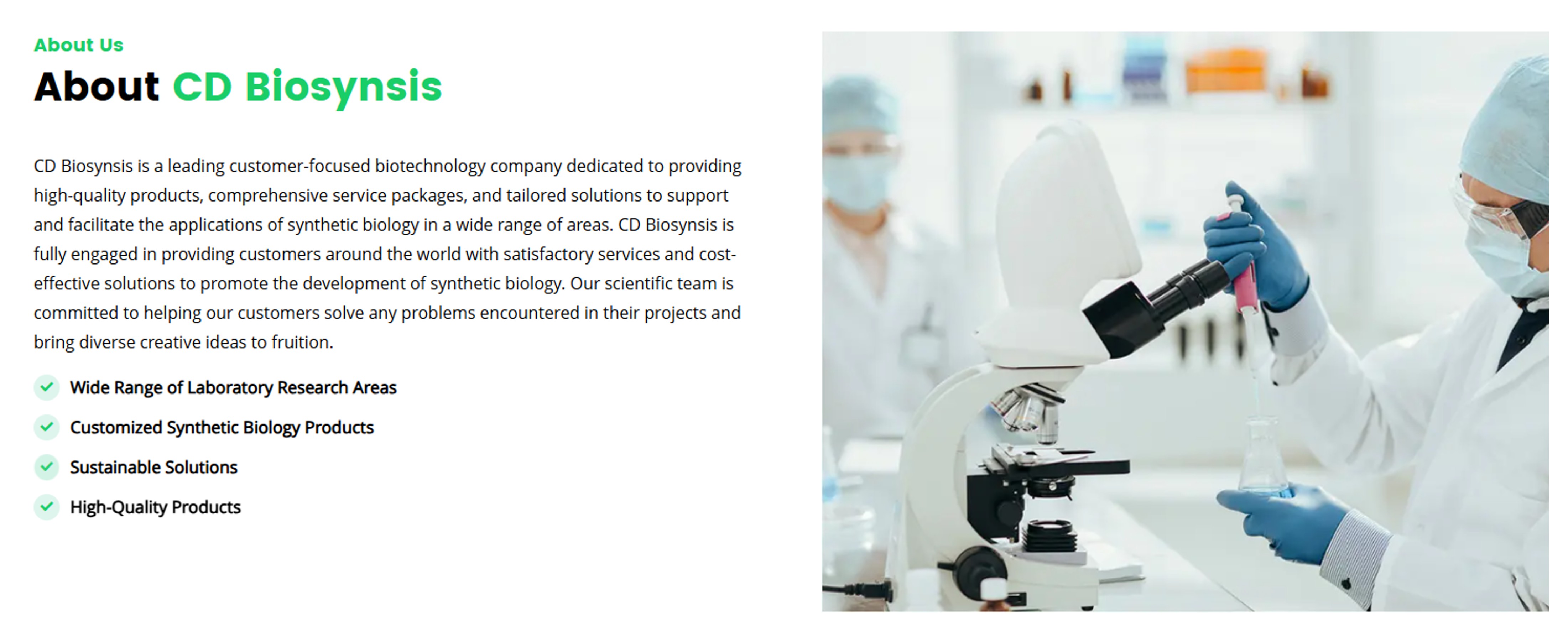 CD Biosynsis를 대표하는 이미지